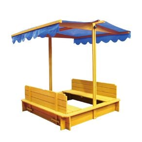 Active Intent Play Sand Pit with Canopy 1.2m