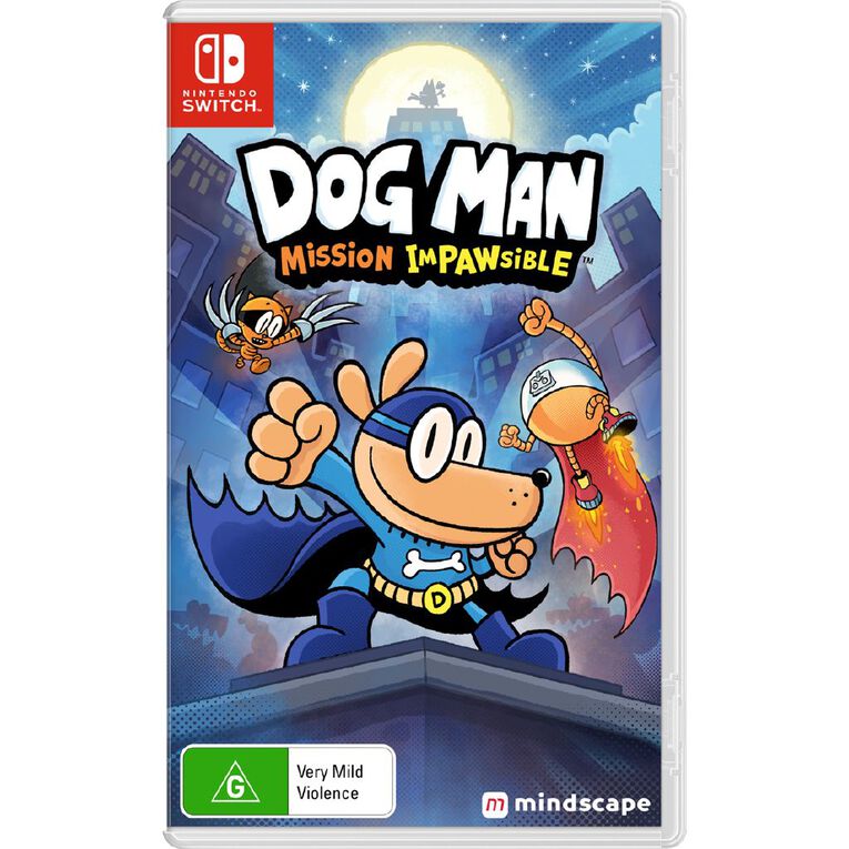 Nintendo Switch Dog Man Mission Impawsible, , hi-res