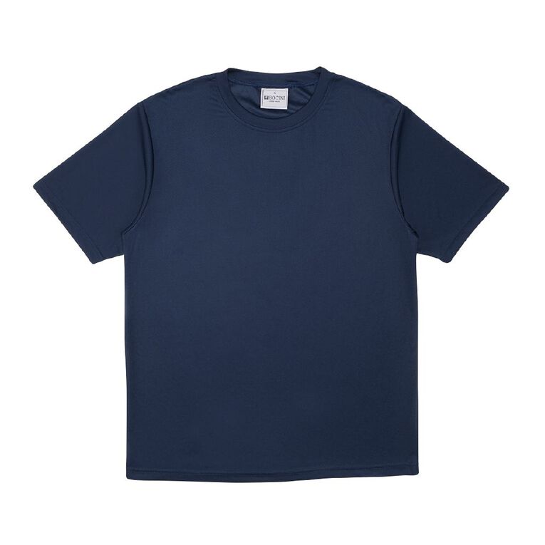 Schooltex Adults Plain Breezeway Tee, Navy, hi-res