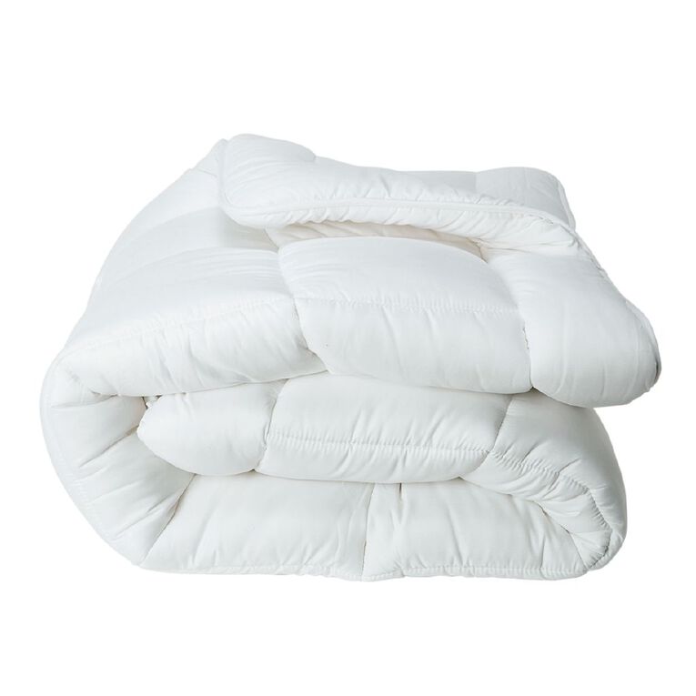 Living & Co Duvet Inner Microfibre Winter 800gsm White Single White