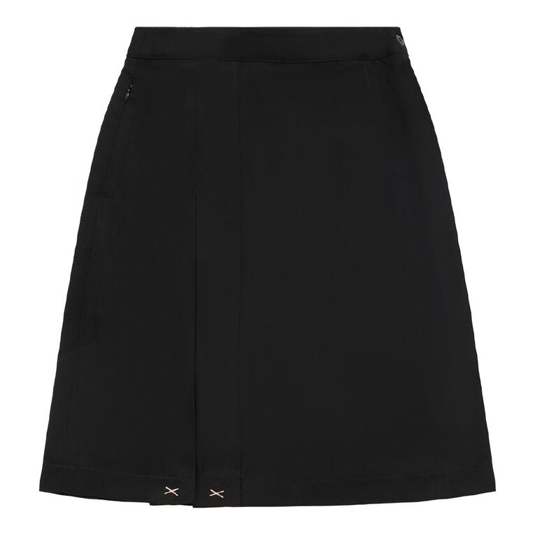 Schooltex Two Side Pleat Skirt, Black, hi-res
