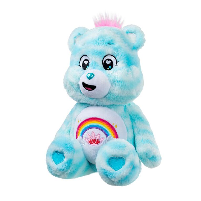 Care Bears Denim Cheer Bear Plush Sweet Bear, , hi-res