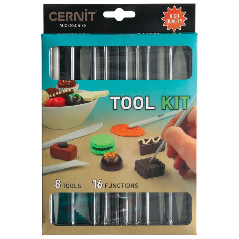 Cernit Tool Kit 8 Piece, , hi-res