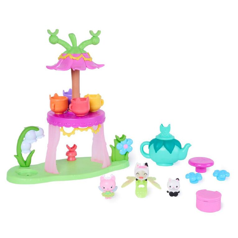 Gabby's Dollhouse Flutterific Tea Party Playset, , hi-res
