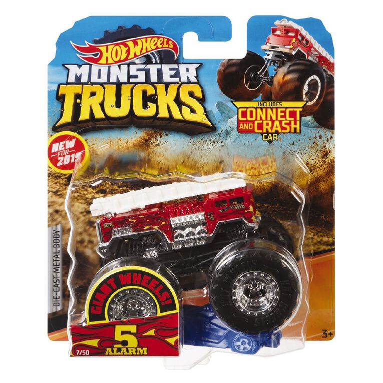 Hot Wheels Monster Trucks 1:64 Scale Diecast Truck Assorted, , hi-res