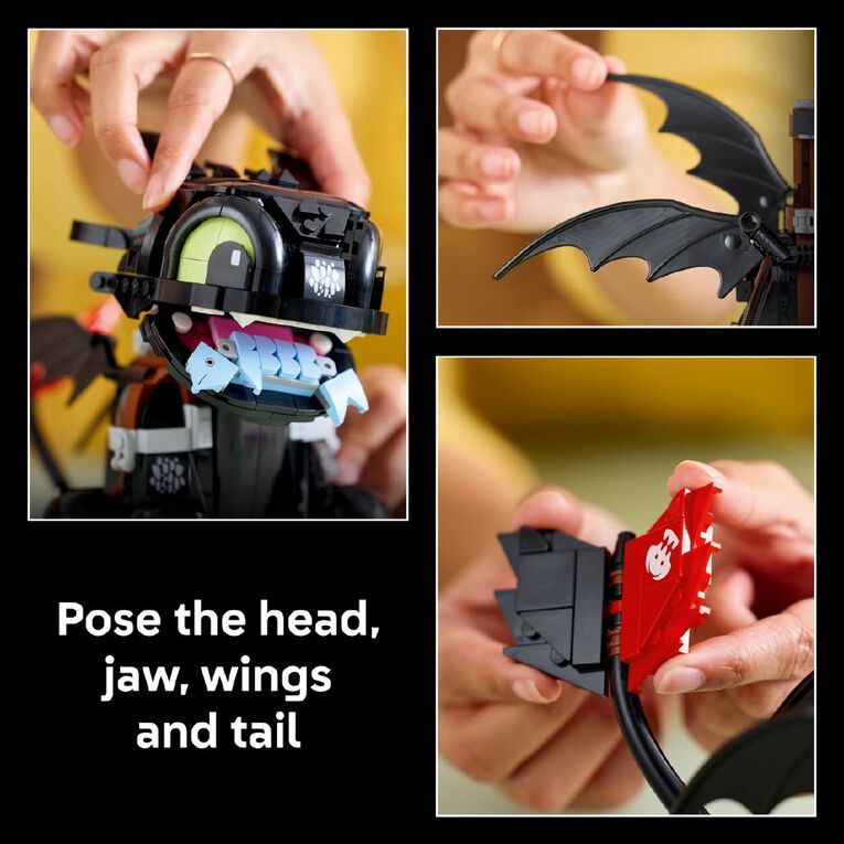 LEGO Icons How to Train Your Dragon Toothless 10375, , hi-res