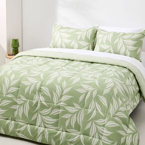 Living & Co 3 Piece Comforter Set Solana Multi-Coloured