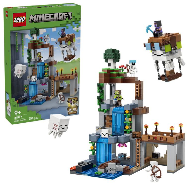 LEGO Minecraft The Ghast Station 21597, , hi-res