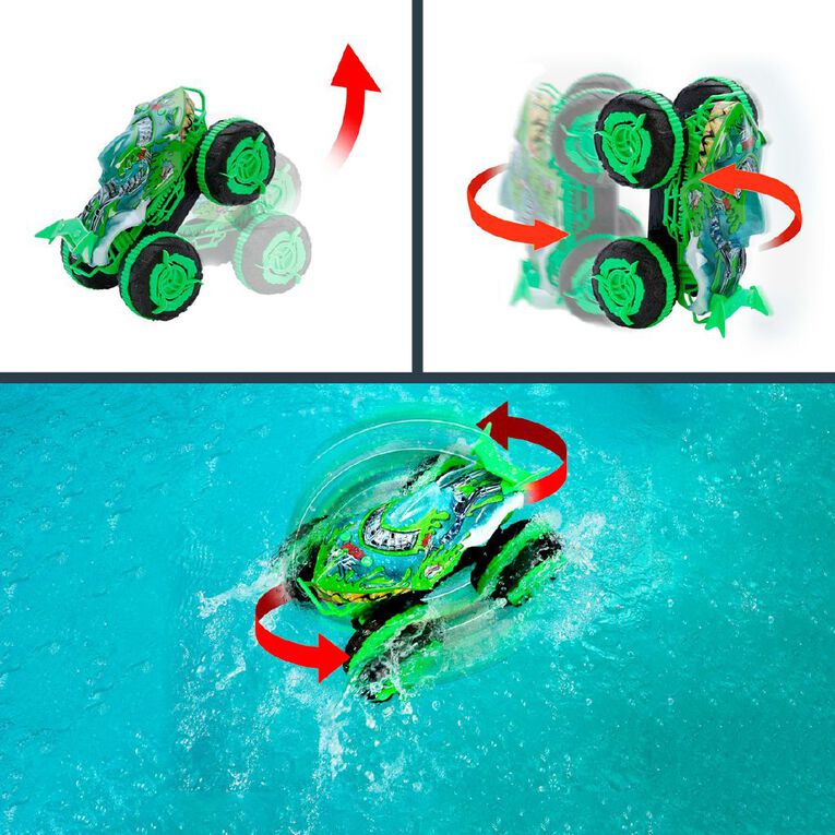 Hot Wheels Monster Trucks Mutant Chaos Great Bite All Terrain RC, , hi-res