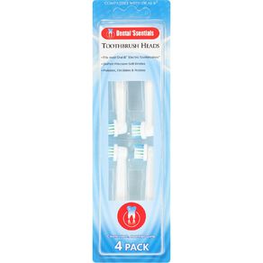 Toothbrush Heads 4 Pack ORAL B Compatible