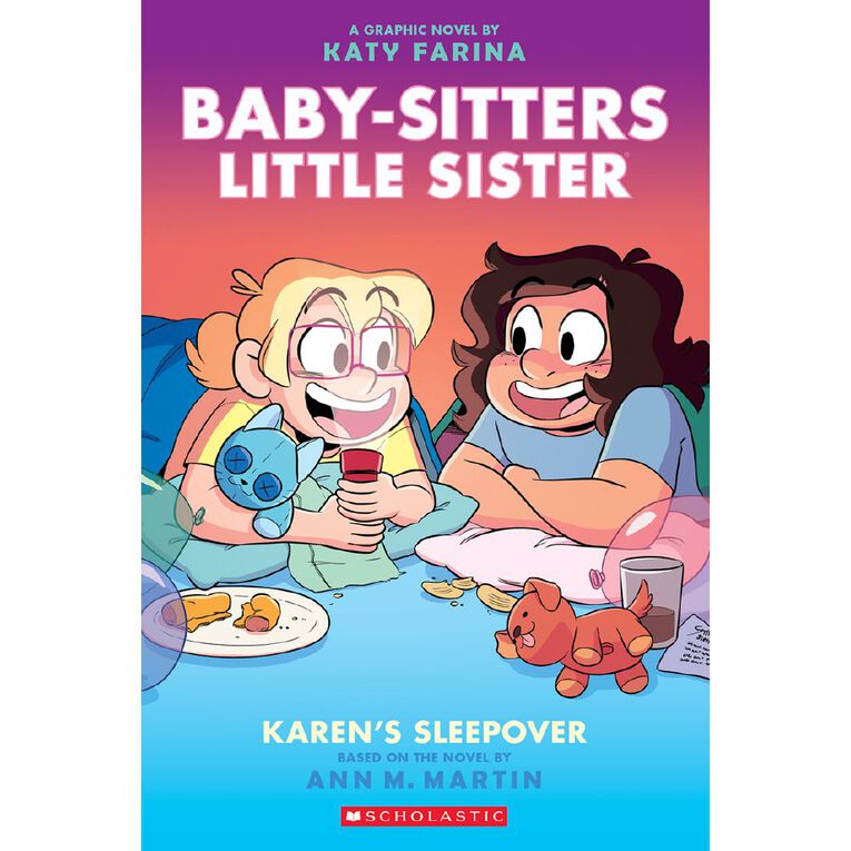Baby-Sitters Little Sister #8 Karen's Sleepover by Ann M Martin, , hi-res