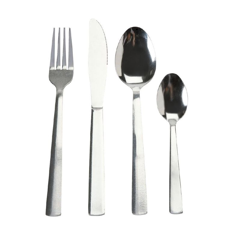 Living & Co Dining Starter Set White 54 Piece, , hi-res