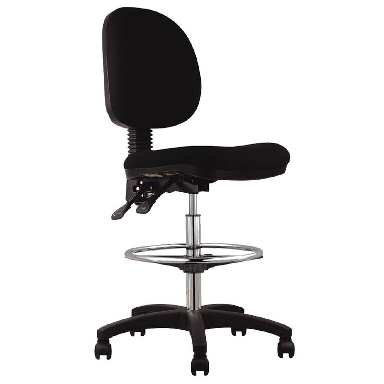 Workspace Ergo Tech Chair Black, , hi-res