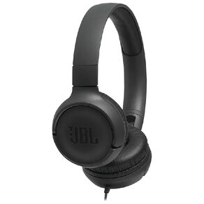 JBL T500 On Ear Wired Headphone Black