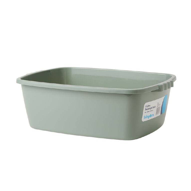 Living & Co Rectangle Basin Assorted 11L, , hi-res