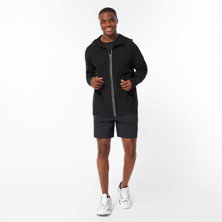 Active Intent Men's Active Stretch Jacket, Black, hi-res