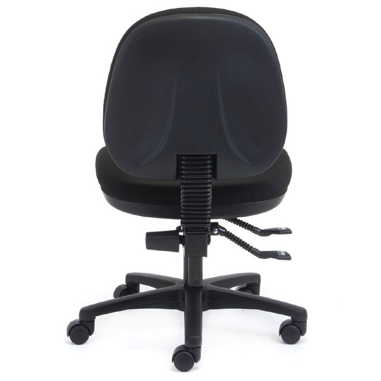 Chair Solutions Aspen Midback Chair Black, , hi-res