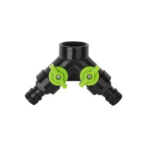 Kiwi Garden 2 Way Plastic Connector