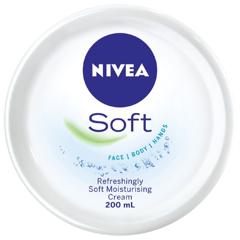 Nivea Soft Moisturising Cream 200ml, , hi-res
