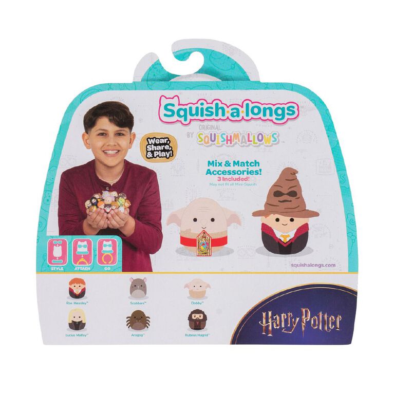 Harry Potter Squishalongs 6 Pack Assorted, , hi-res