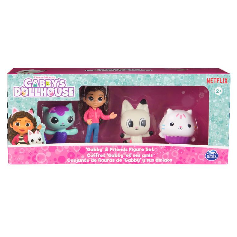 Gabby's Dollhouse 4 Mini Figure Gift Pack Assorted, , hi-res