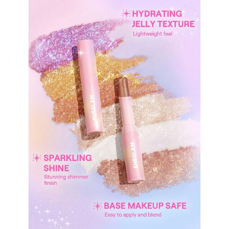 Sheglam Crystal Jelly Glaze Stick Aura Blitz 3g, , hi-res