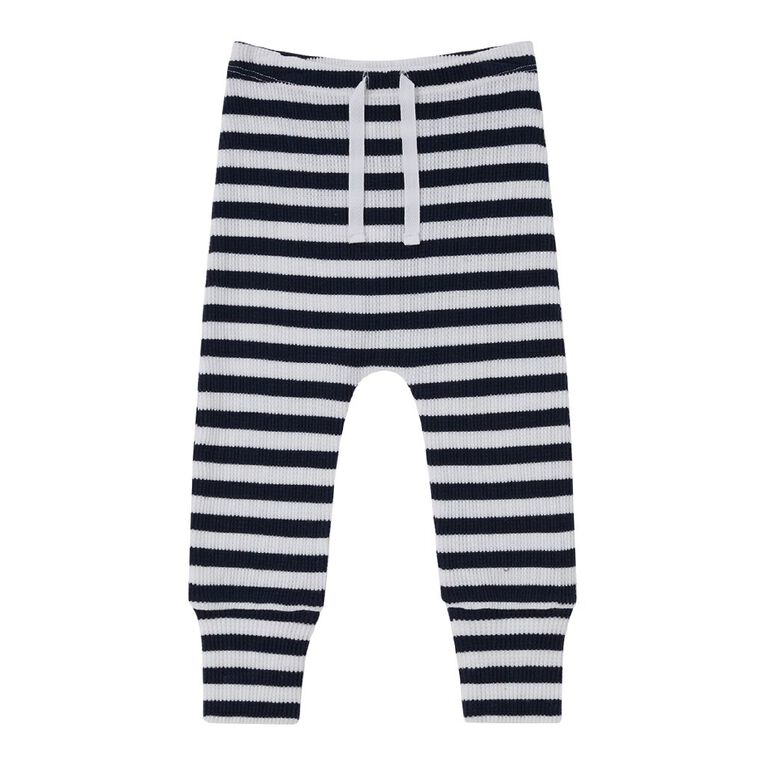 Violet cotton knit pants