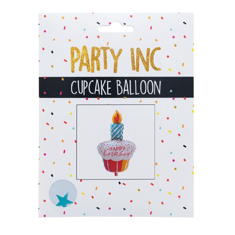 Party Inc Cupcake Balloon, , hi-res