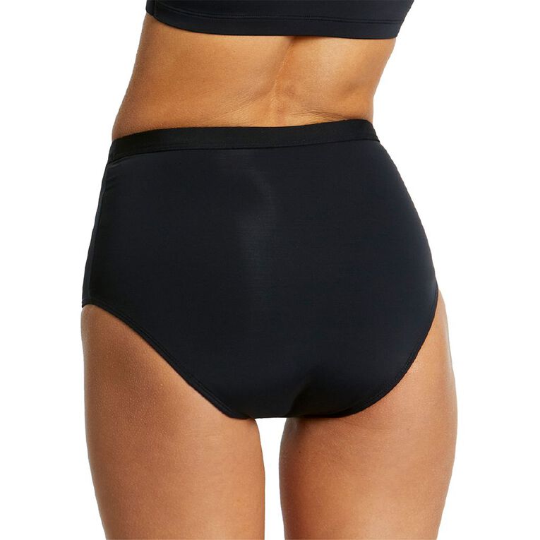 Love Luna Women's Period Bikini Swim Bottoms, Black, hi-res