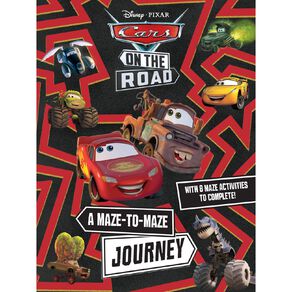 Disney Pixar: Cars On The Road A Maze-To-Maze Journey