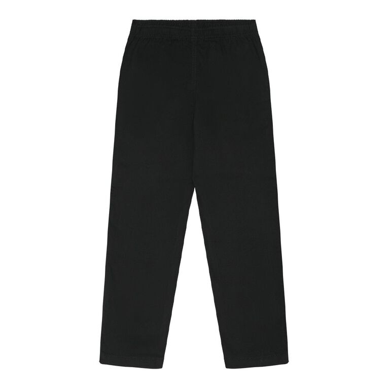 Young Original Boys' School Pants, Black, hi-res