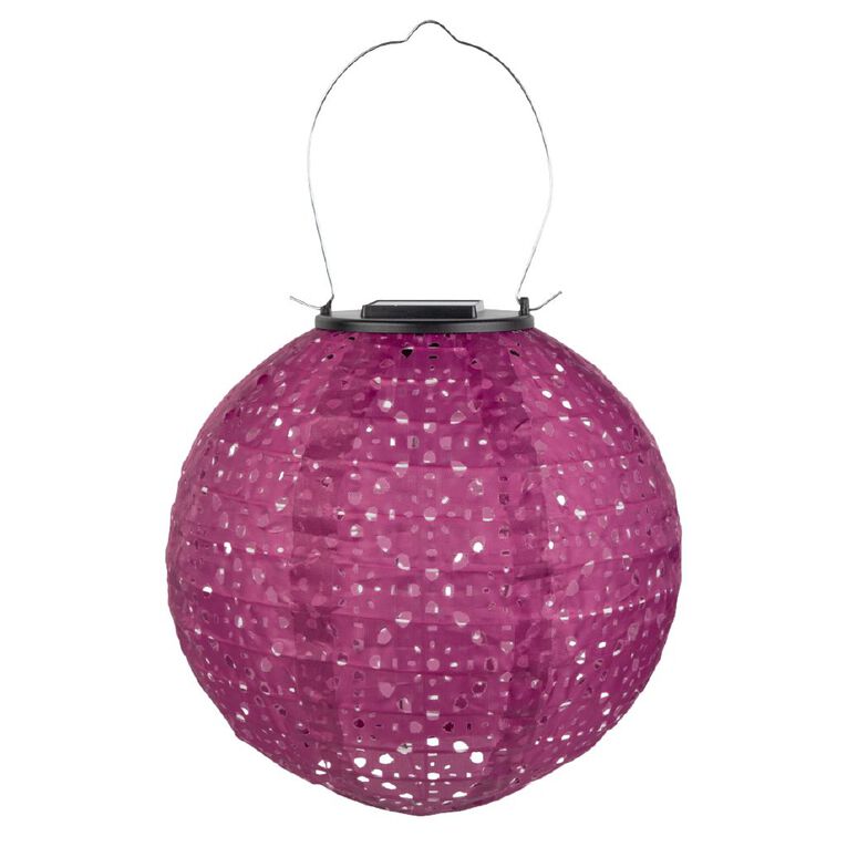 Kiwi Garden Solar Paper Lantern, , hi-res