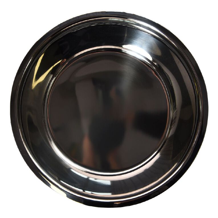 Petzone Metal Bowl With Silicone Base 25cm Large, , hi-res