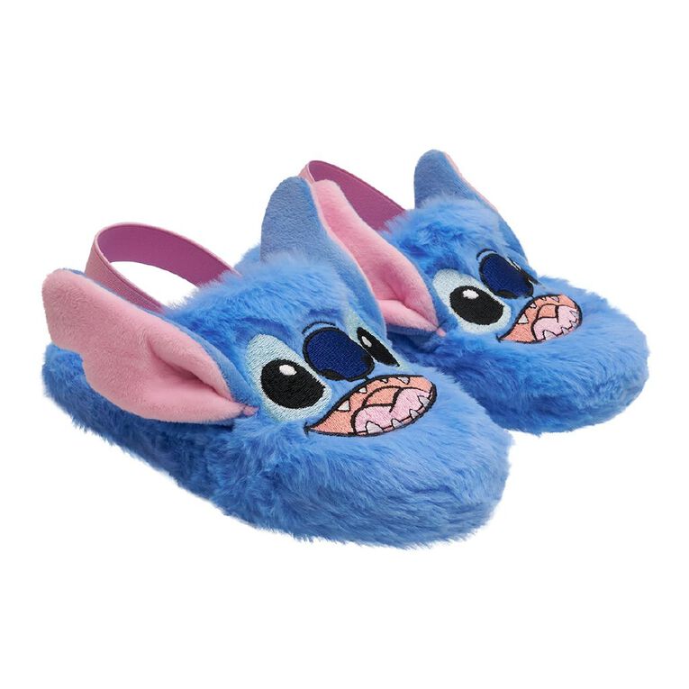 Stitch Senior Kids' Slippers, Blue, hi-res