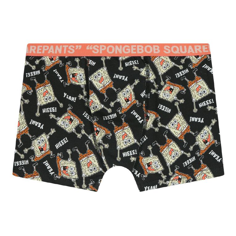 SpongeBob Boys' Trunks 2 Pack, Blue Light, hi-res