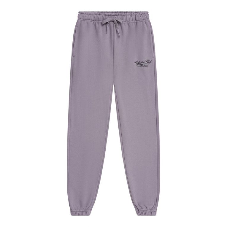 Young Original Urban Academy Heavy Weight Cuffed Trackpants, Purple Light, hi-res