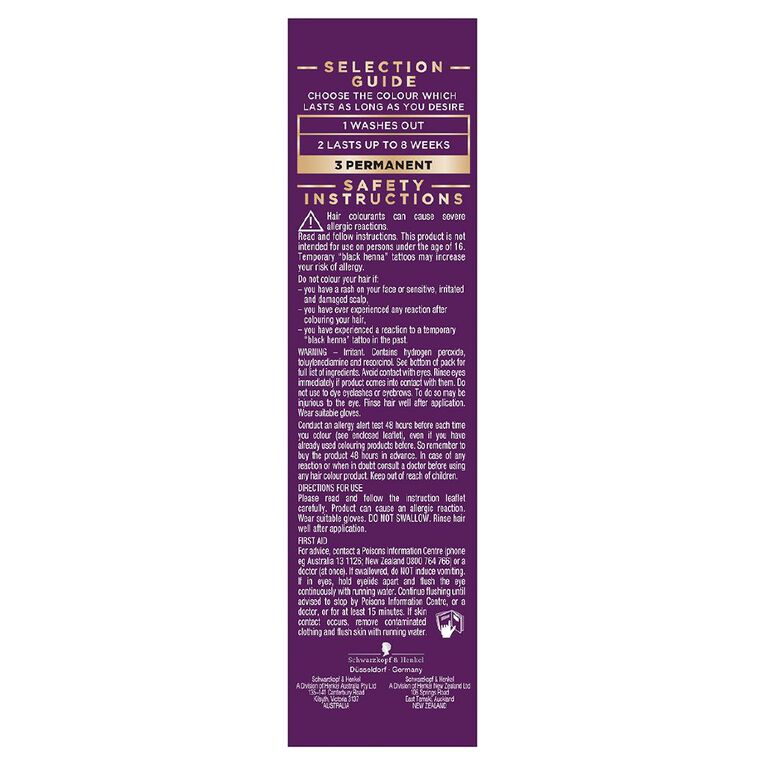 Napro Palette Hair Colour Dark Brown 3-0, , hi-res