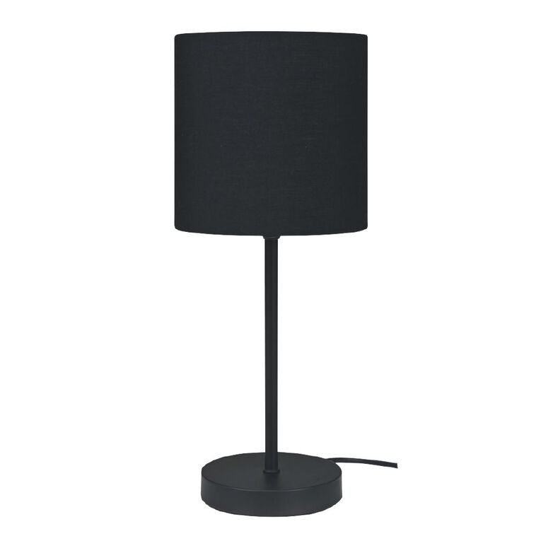Living & Co Vienna Table Lamp Matte Black, , hi-res