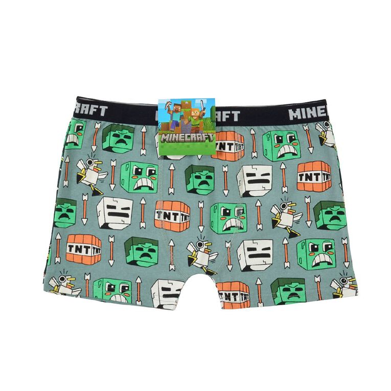 Minecraft Boys' Trunks 2 Pack, Green, hi-res