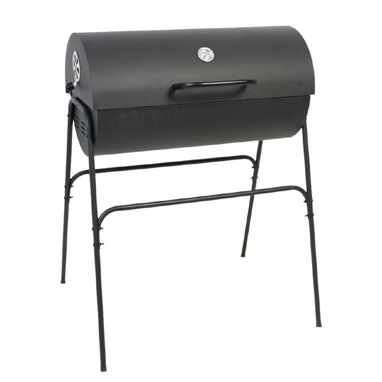 Gascraft Oil Drum Charcoal BBQ, , hi-res