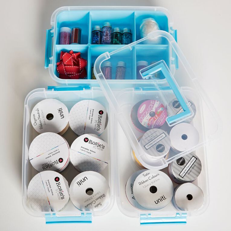 Uniti Craft 3 Layer Handle Box & Tray, , hi-res