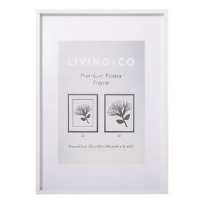 Living & Co Premium Poster Frame A4