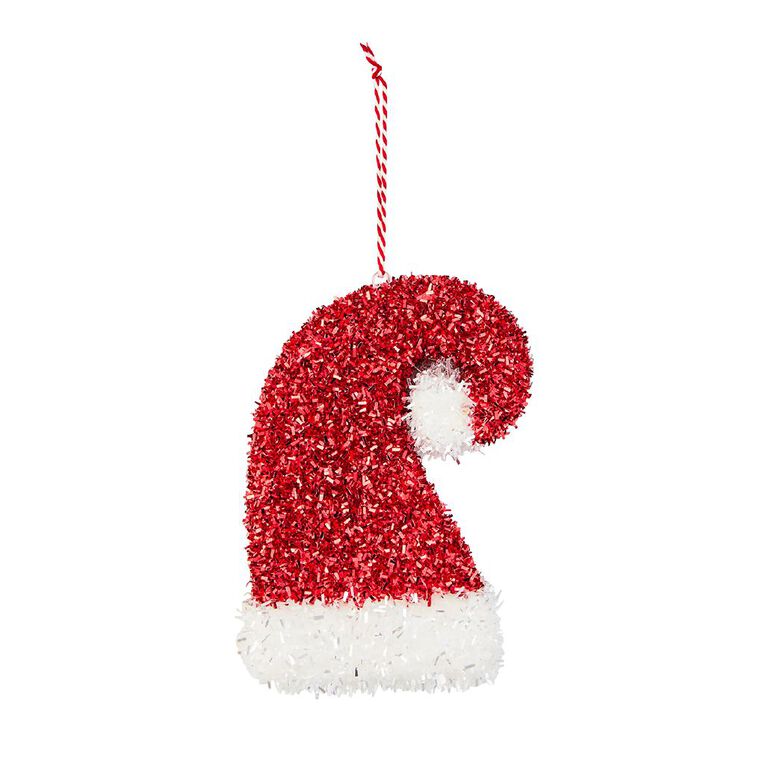 Wonderland Christmas Tree Decoration Tinsel Shapes Assorted, , hi-res