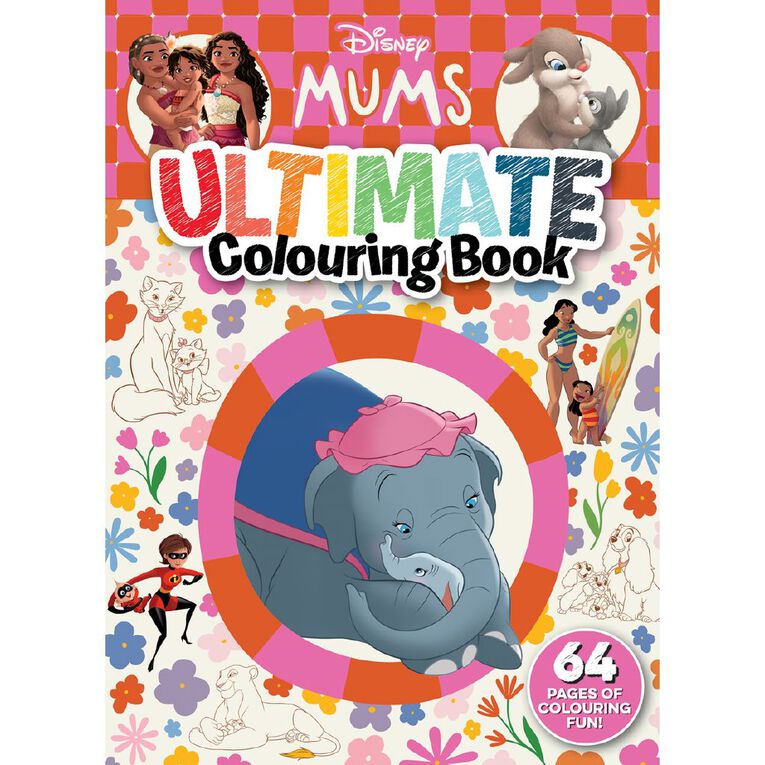 Disney: Mums Ultimate Colouring Book, , hi-res