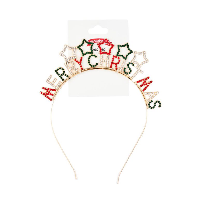 Wonderland Christmas Gem Headband, , hi-res