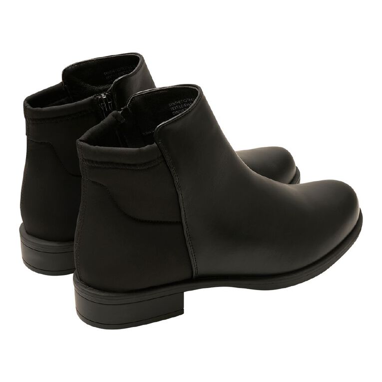 H&H Women's Hedwig Ankle Boots, Black, hi-res