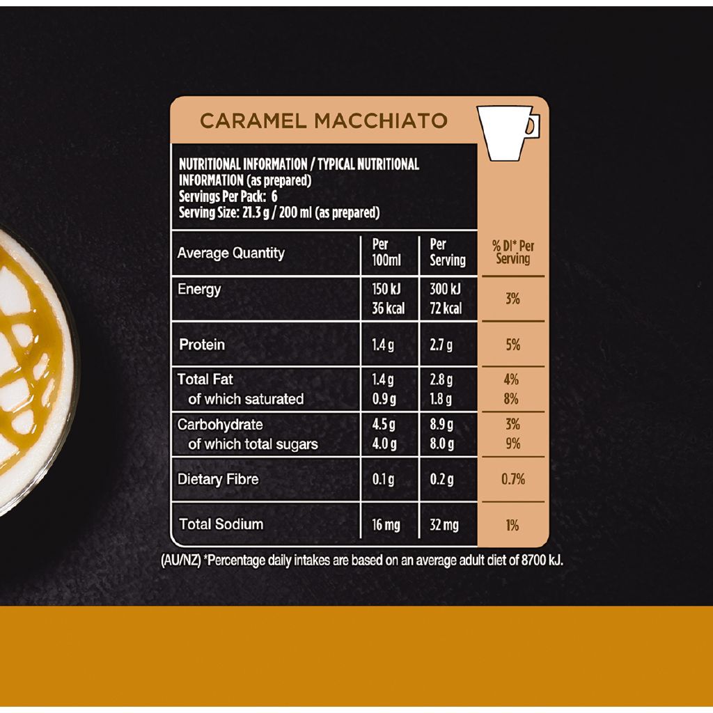 Starbucks Dolce Gusto Caramel Macchiato 