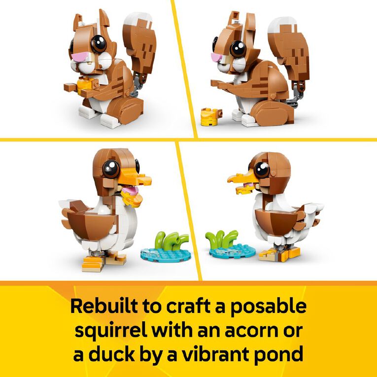 LEGO CREATOR Cute Animals Playful Puppy Dog 31382, , hi-res
