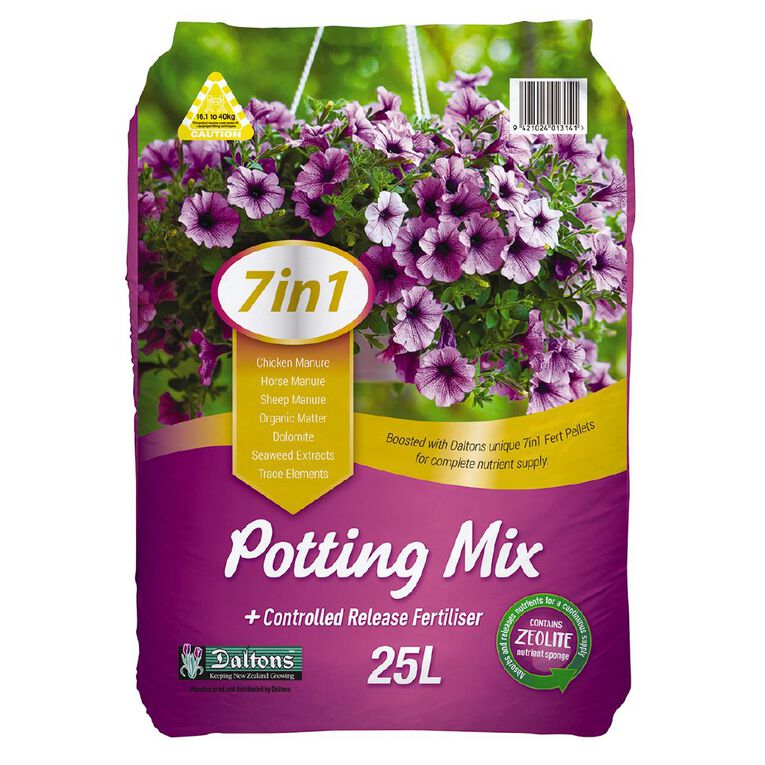 Daltons 7-in-1 Potting Mix 25L, , hi-res