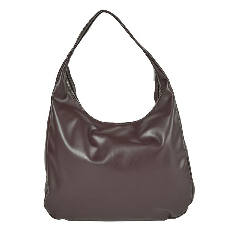 H&H Women's Soft Tote Bag, Brown Dark, hi-res